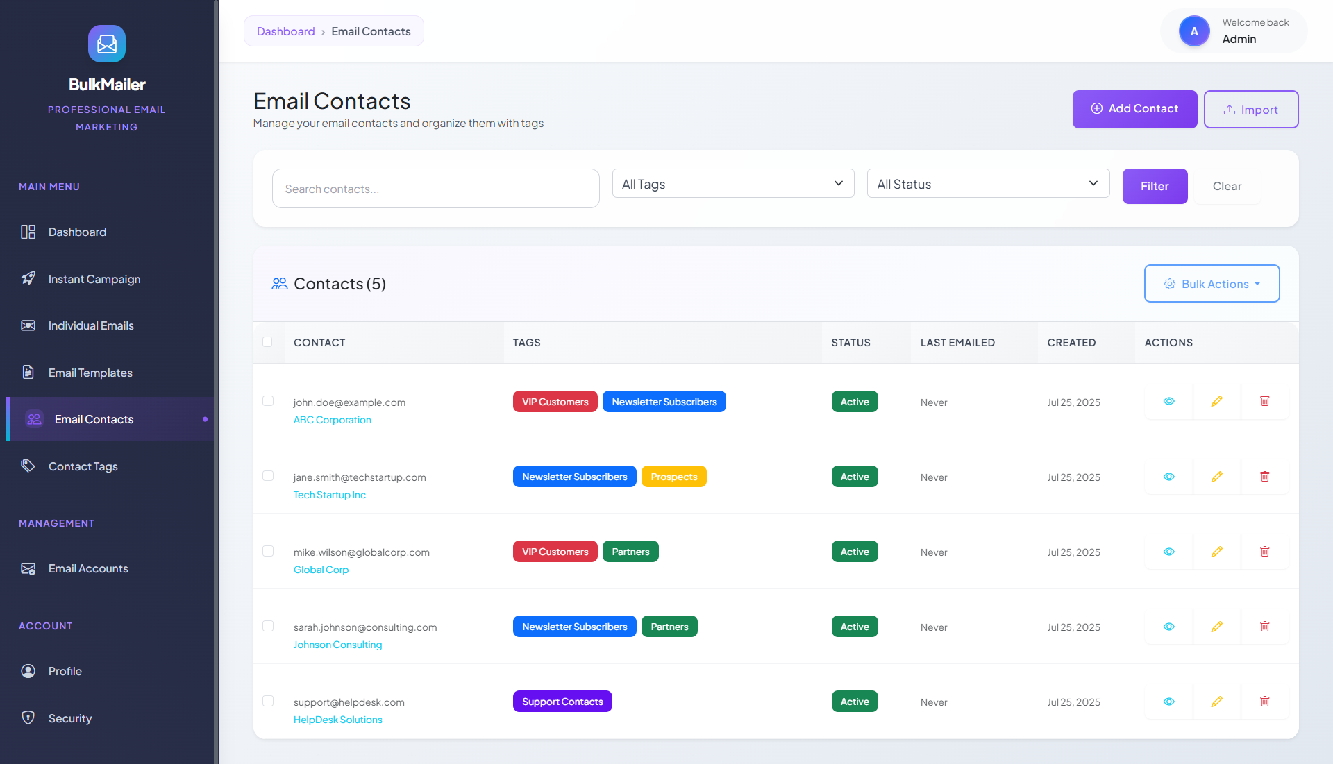 Contact Management